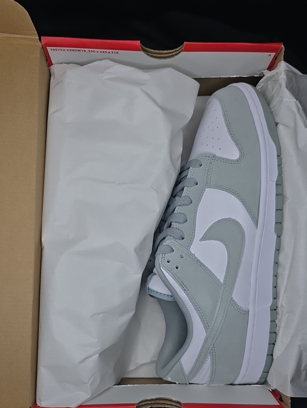 Nike Dunk Low Retro SE - White & Light Pumice - Size 12